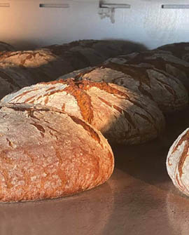 Brot im Ofen